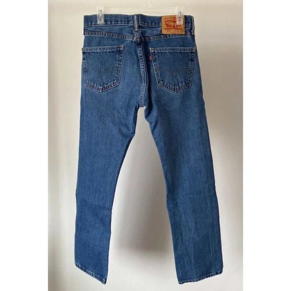 Levi's 505 Regular Fit Jeans Men's 38 X 29